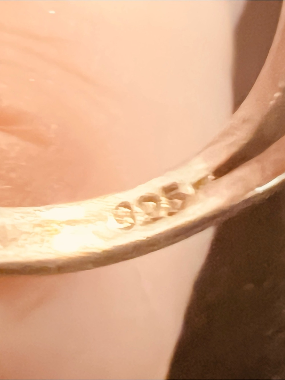 Sterling Silver Oval Signet Ring - Silver - Picture 9 of 9
